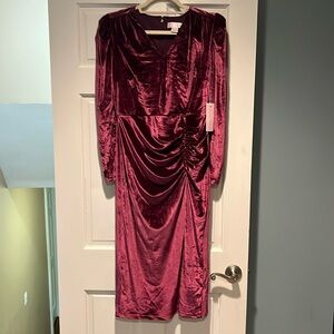 Velvet dress perfect for the holidays